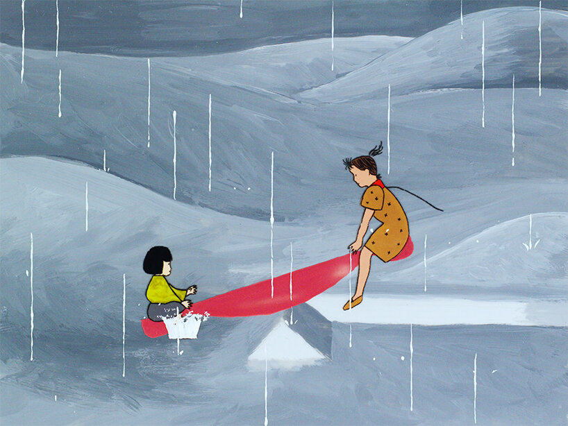 inside the hand-painted animations bringing isamu noguchi’s unrealized playgrounds to life - 2
