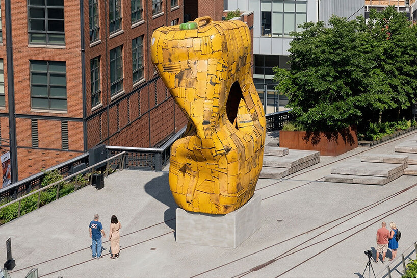 from jewel-covered apples to frozen clocks: 62 ideas for the high line's next sculpture - 6