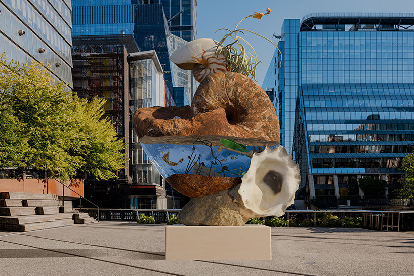 from jewel-covered apples to frozen clocks: 62 ideas for the high line's next sculpture - 8