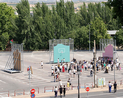 ippolito pestellini laparelli and erica petrillo of 2050+ on 'the parking lot that forgot itself'