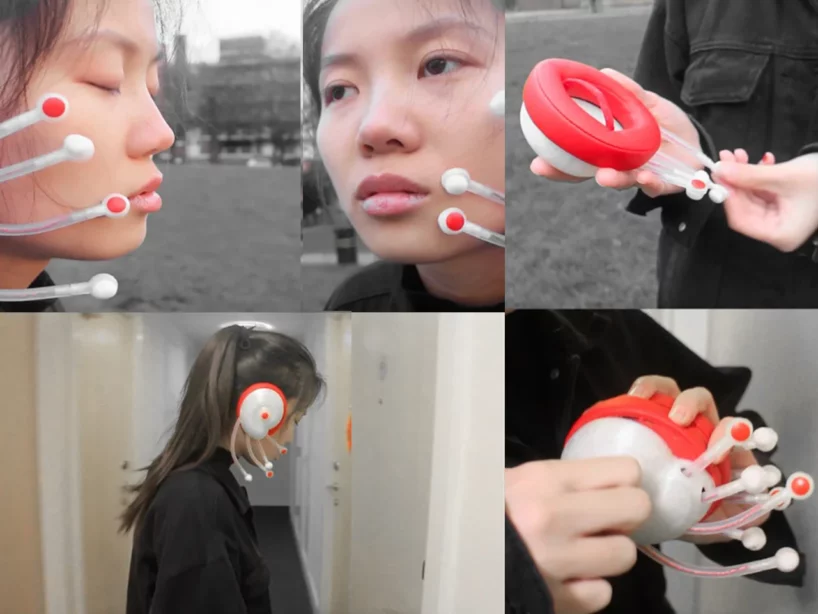 octopus-inspired earphones translate music into touch with face-tapping tentacles - 4