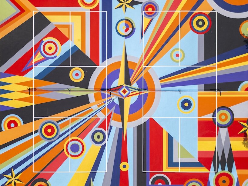 sharmistha ray turns pittsburgh pickleball courts into playable geometric artwork - 7