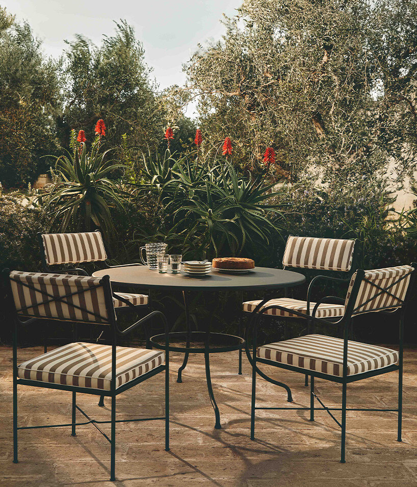 unopiù brings traditional ironwork back to the modern patio setting - 1