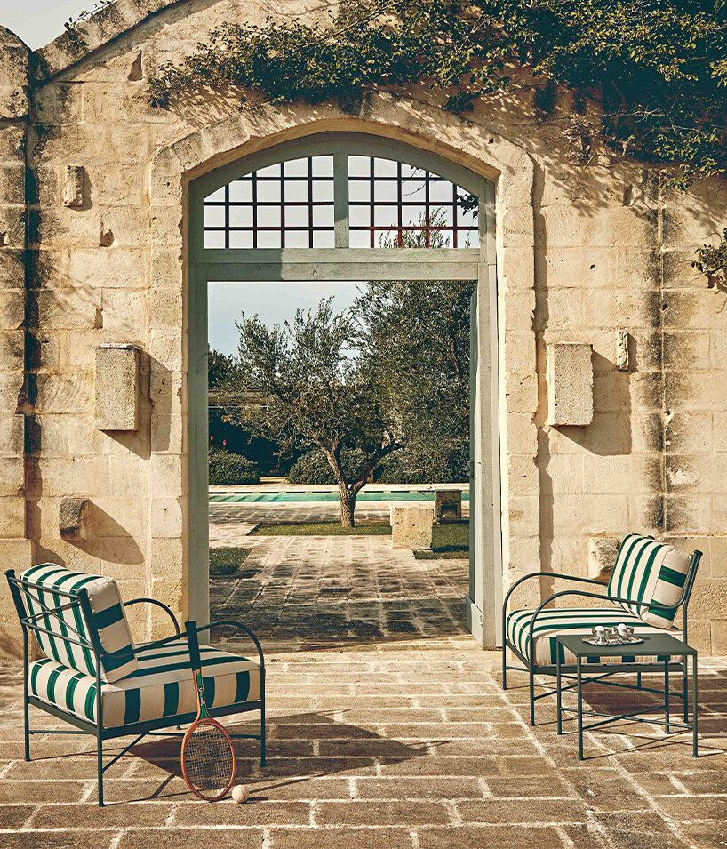 unopiù brings traditional ironwork back to the modern patio setting - 6