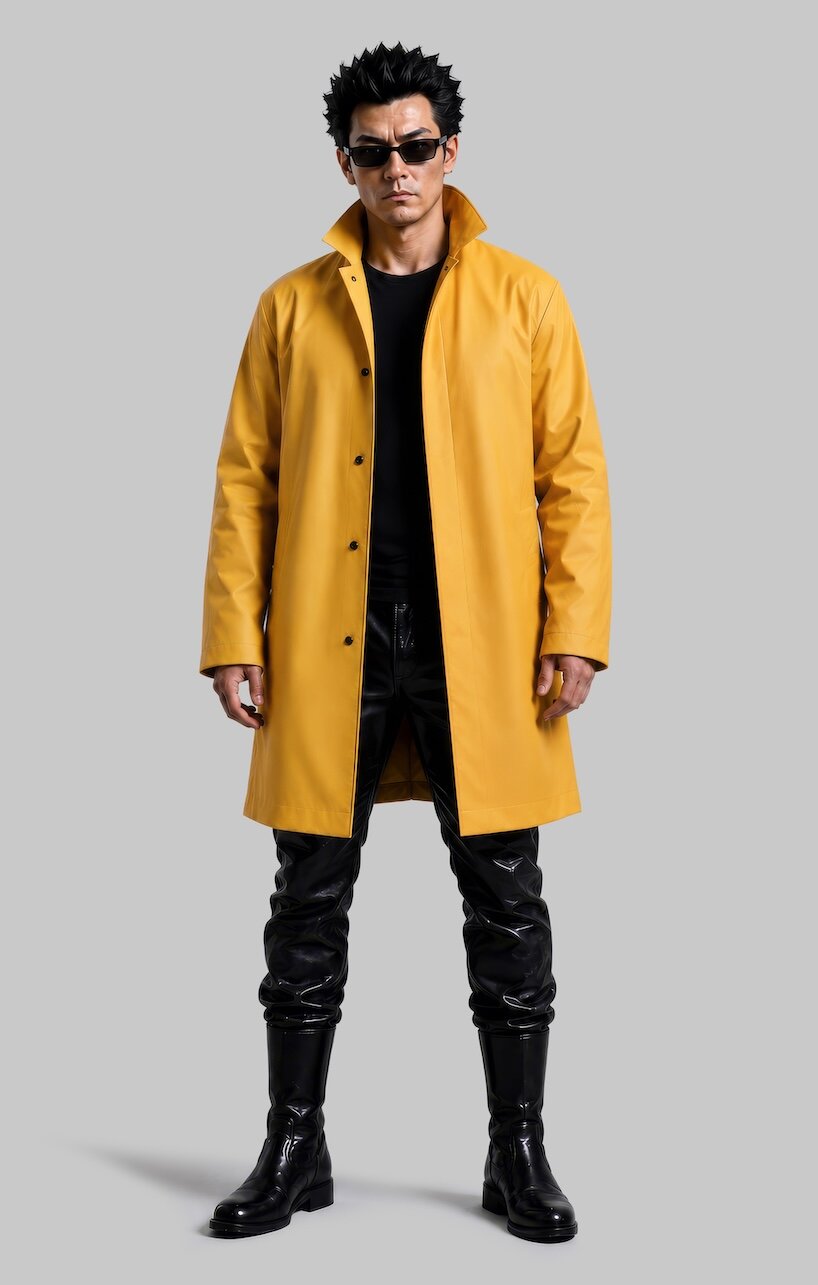 vollebak prepares for when all hell breaks loose with chemical-resistant rubber trench coat - 4