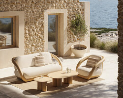 ramón esteve shapes chunky, monolithic forms for vondom’s mel outdoor collection