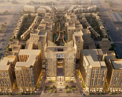 DLR Group on translating urban density into intimate neighborhoods in the middle east