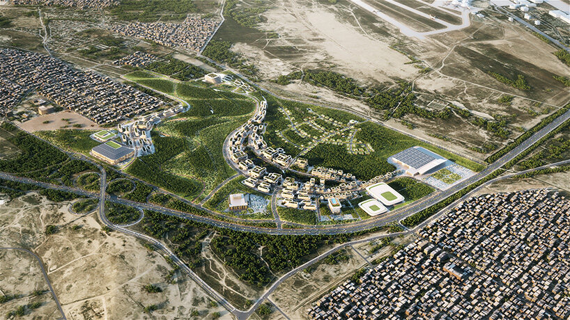 ZHA to thread 'baku expo city' through azerbaijan pine forest
