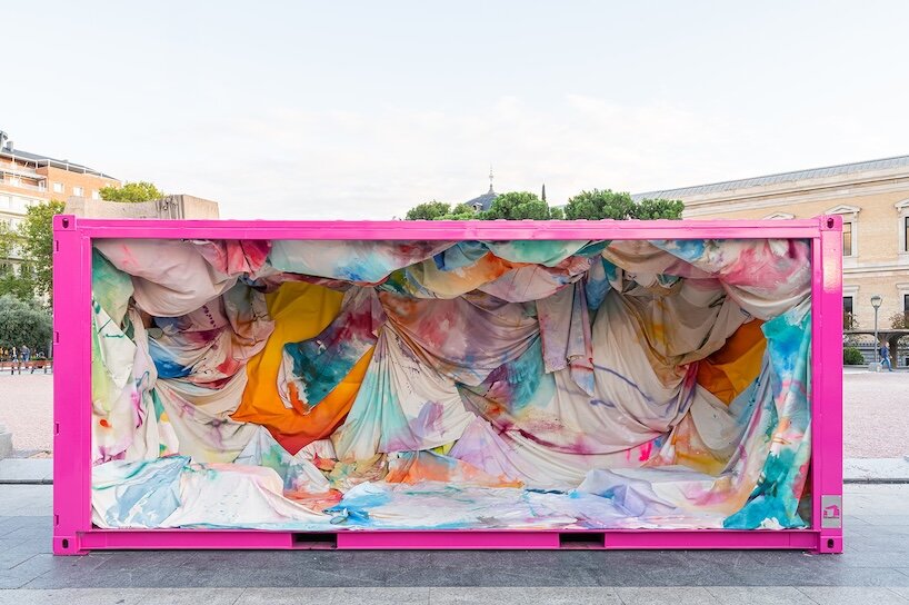 ADN FÓRUM turns madrid pink with art, design and a temporary ‘dry port’ - 1