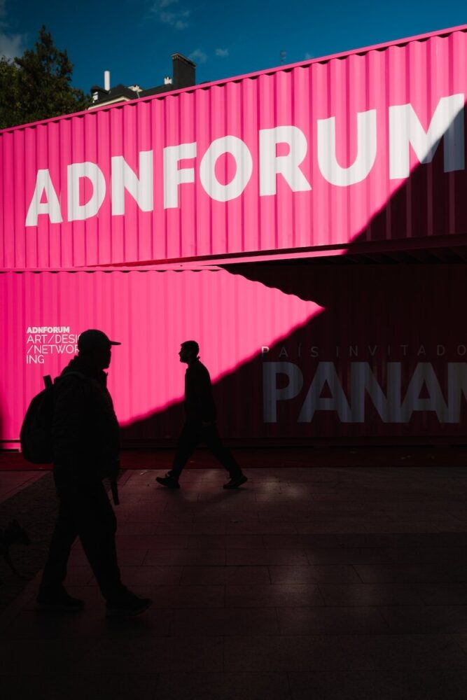 ADN FÓRUM turns madrid pink with art, design and a temporary ‘dry port’ - 4