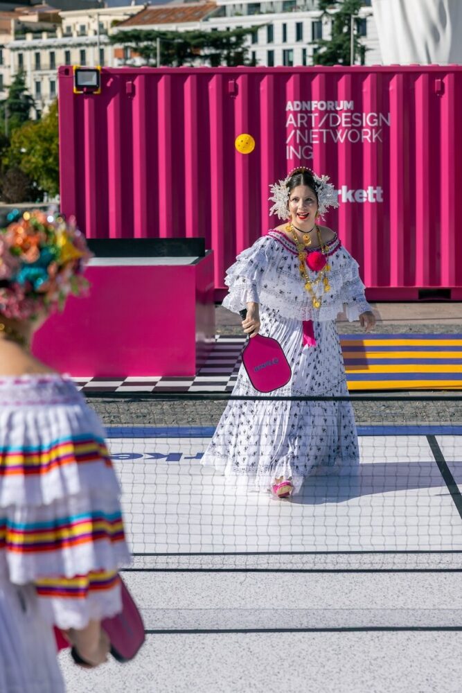 ADN FÓRUM turns madrid pink with art, design and a temporary ‘dry port’ - 6