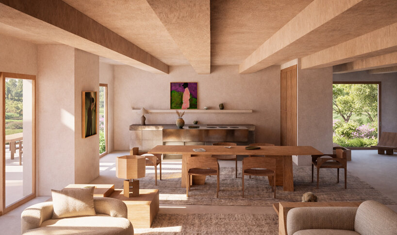 domestic archipelago of nine houses unfolds across portugal’s cork-oak landscape - 8