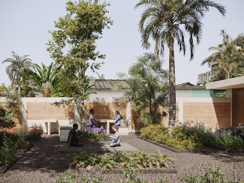 deroche projects turns accra community garden into a productive public landscape - 1