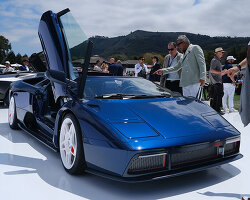 eccentrica removes the roof from the lamborghini diablo for its V12 roadster