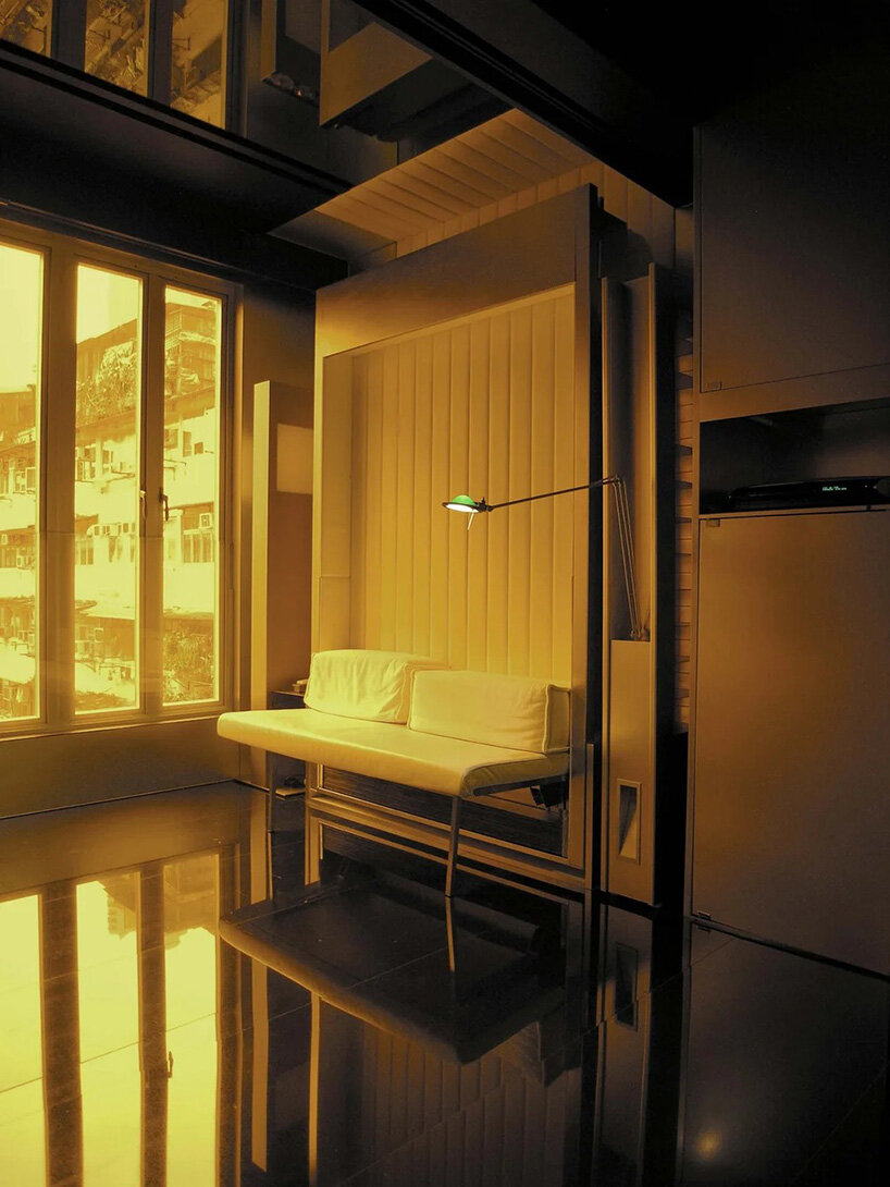 gary chang's 'domestic transformer' makes 32 sqm of hong kong living space work 24 ways - 11