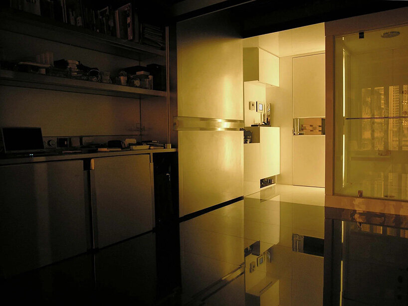 gary chang's 'domestic transformer' makes 32 sqm of hong kong living space work 24 ways - 13