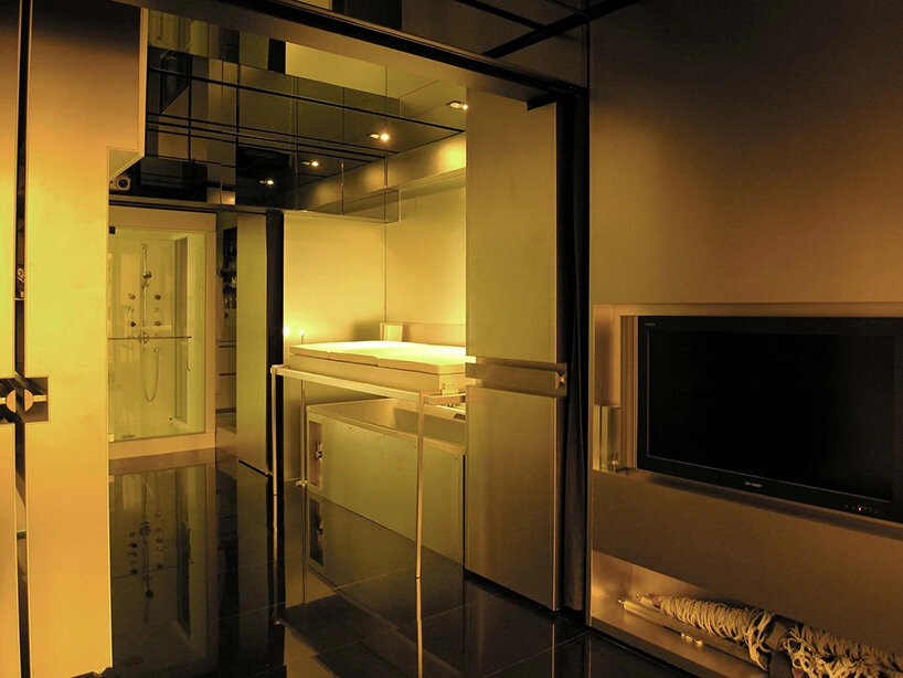 gary chang's 'domestic transformer' makes 32 sqm of hong kong living space work 24 ways - 16