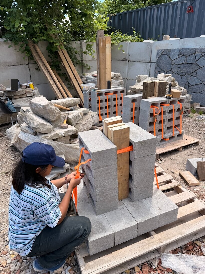 gxn and ha/f stack toronto’s construction leftovers into pop-up public space - 5