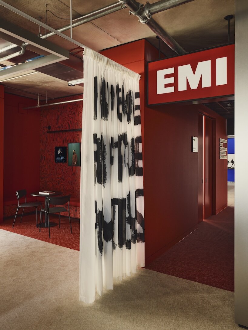 island records and emi turn their king’s cross headquarters into a spatial mixtape - 8