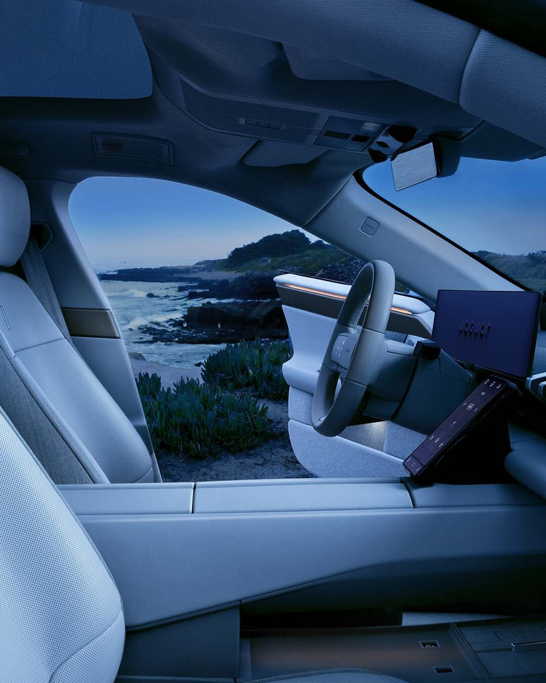 jaguar type 01 interior