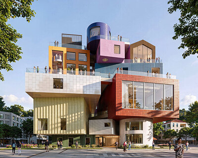 MVRDV brings its vertical village concept to shenzhen with mixed-use cultural hub
