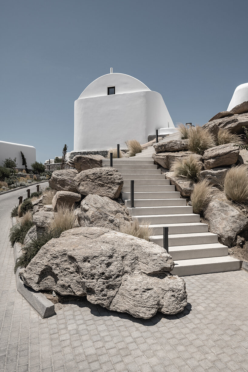 saint of athens reimagines byzantine iconography with black-and-white frescoes in mykonos - 12