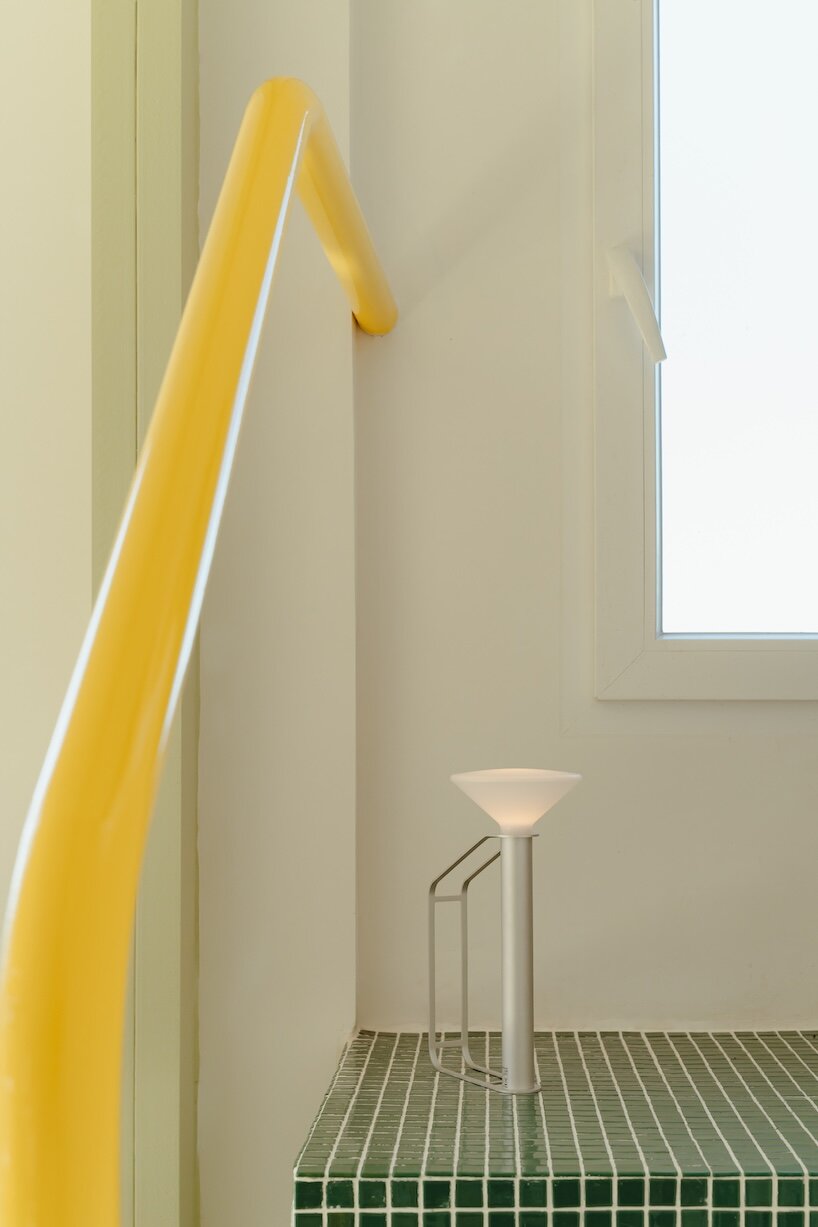 spolia brings glass-block glow and sharp color to a rural house in spain - 8
