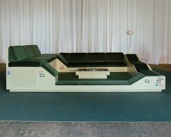 supaform reimagines the conversation pit for the 21st century as a space for connection