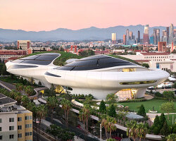 new images reveal MAD’s completed lucas museum ahead of september opening in LA