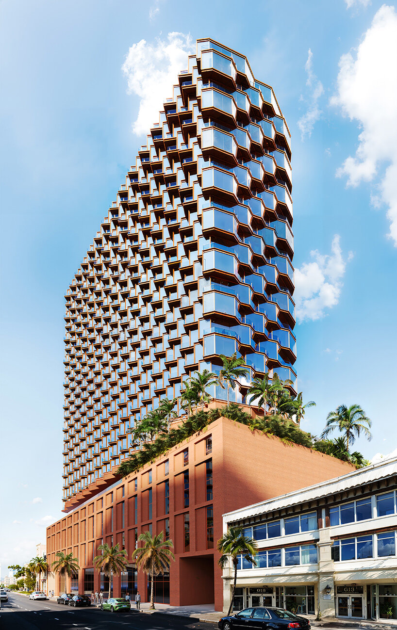 every apartment gets an atlantic view in carlo ratti’s zig-zag west palm beach tower - 4