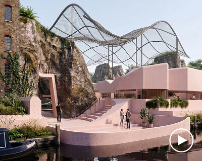 abandoned canal site in london transforms into a community playscape garden