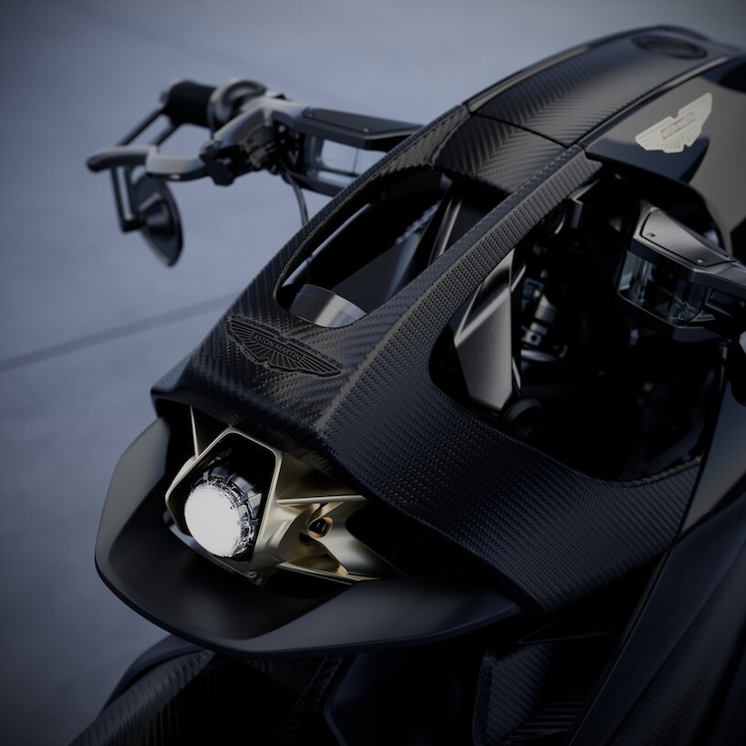 aston martin and brough superior turn their track superbike into a road machine - 4