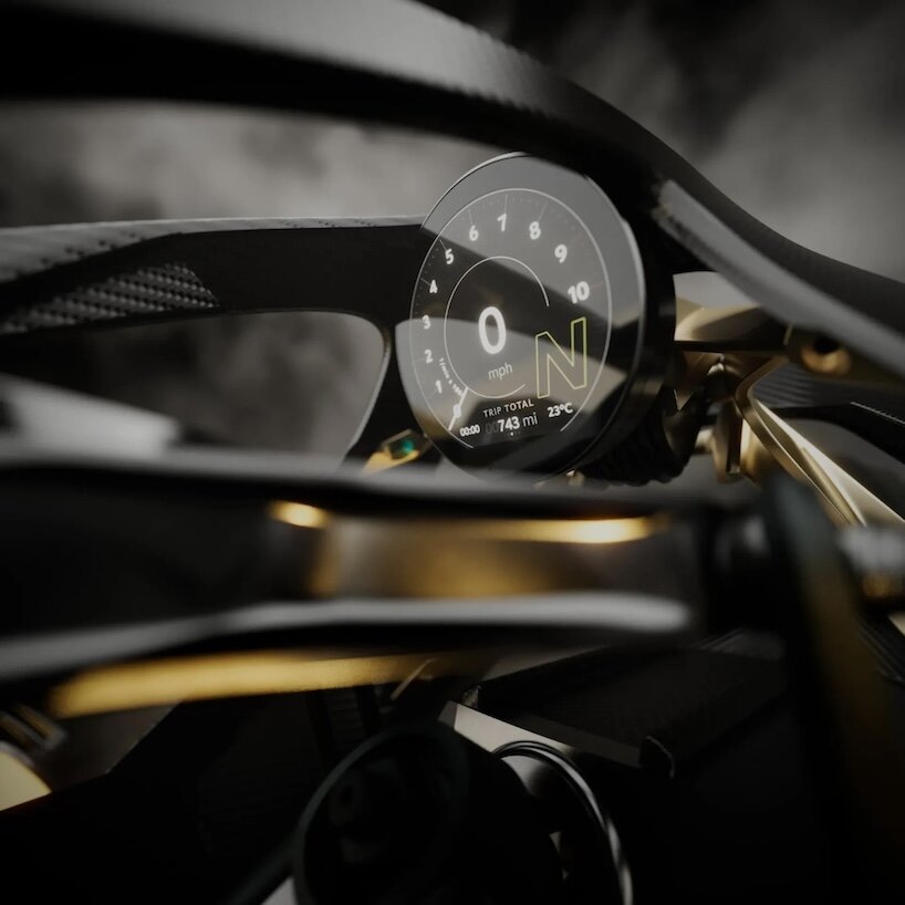 aston martin and brough superior turn their track superbike into a road machine - 6