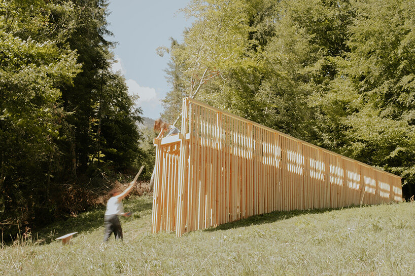 festival cabanes sound wood