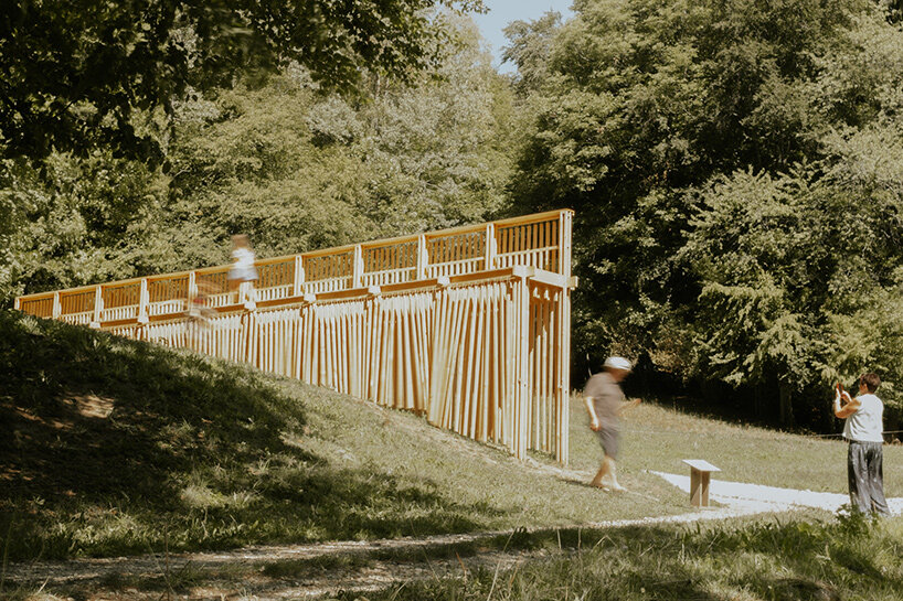 festival cabanes sound wood