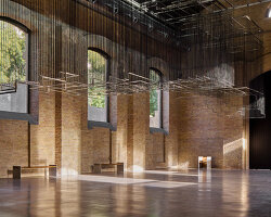 CCA tashkent opens inside transformed 1912 tram depot by studio KO