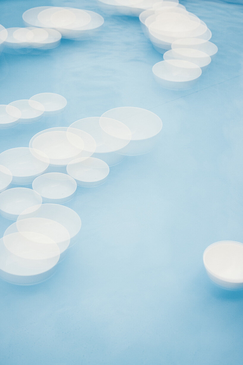 céleste boursier-mougenot brings his floating ceramic orchestra outdoors in athens - 11