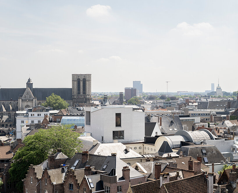 design museum gent reopens with new wing built from locally made waste bricks - 2