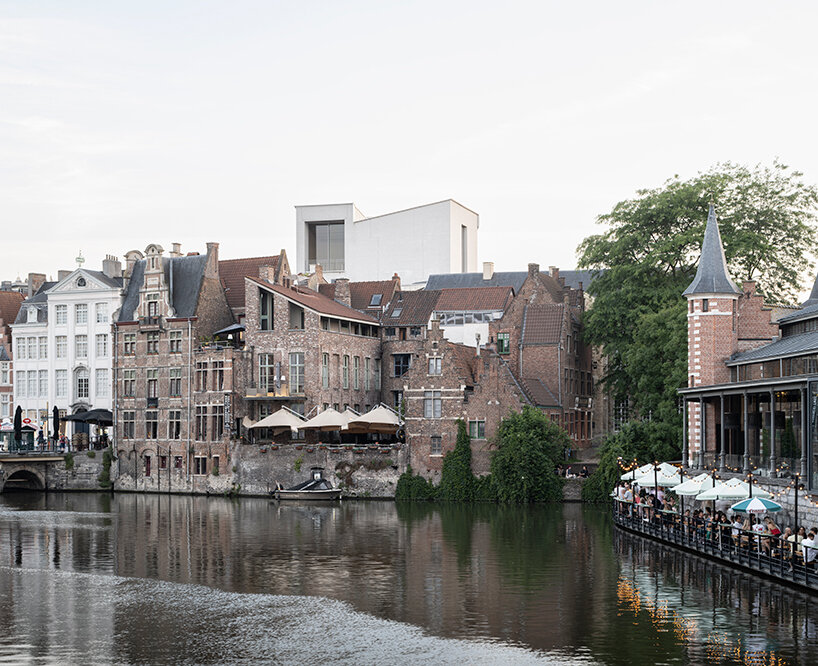 design museum gent reopens with new wing built from locally made waste bricks - 1