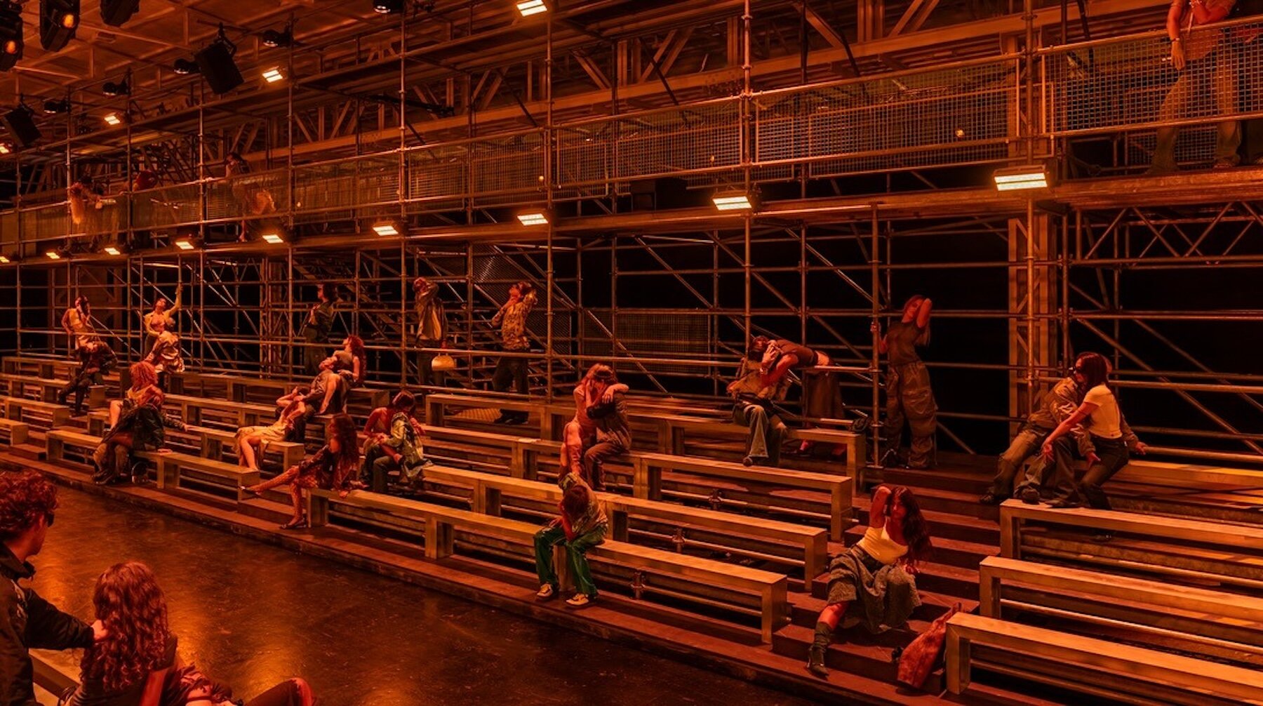 diesel-runway-show-immersive-party-glenn martens-club-milan-designboom-1