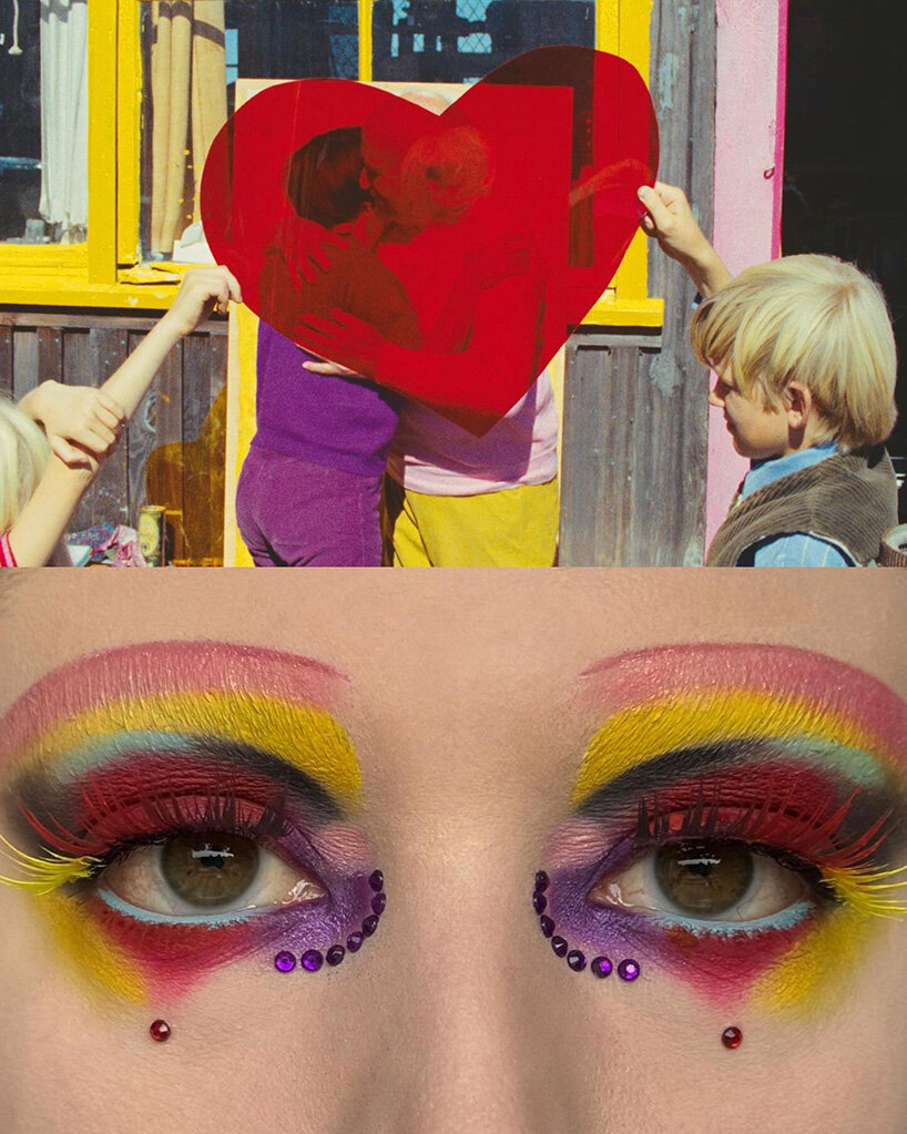 film stills leave the screen and become elaborate makeup compositions - 13