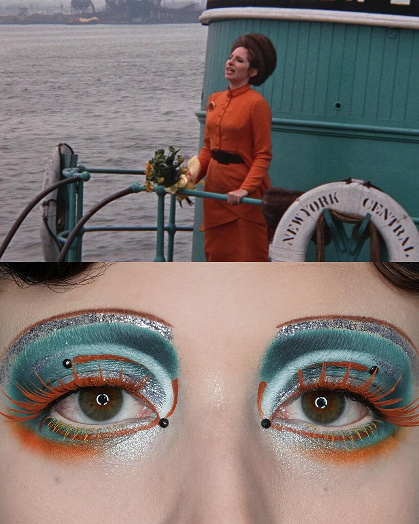 film stills leave the screen and become elaborate makeup compositions - 8