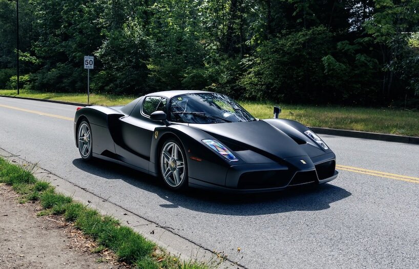 ferrari’s rarest paint finish on its only matte enzo at auction - 2