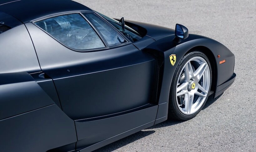 ferrari’s rarest paint finish on its only matte enzo at auction - 6