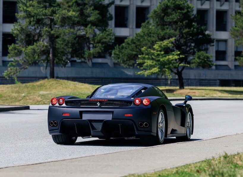 ferrari’s rarest paint finish on its only matte enzo at auction - 3