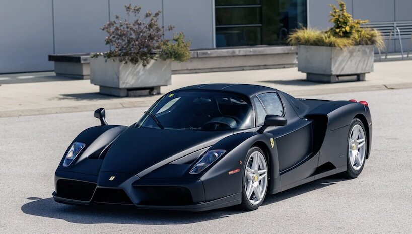 ferrari’s rarest paint finish on its only matte enzo at auction - 5