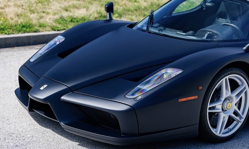 ferrari’s rarest paint finish on its only matte enzo at auction - 4