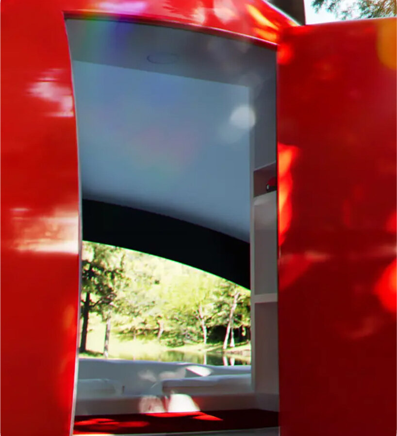 NOT A HOTEL scales up the poké ball into fully inhabitable hotel in japan - 5