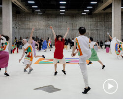 issey miyake turns matisse cut-outs into clothing and choreography at tate modern