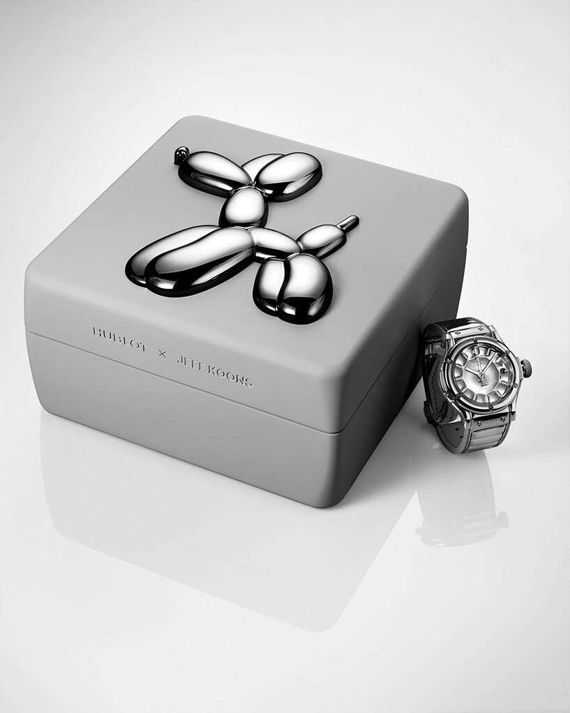 jeff koons inflates hublot&rsquo;s classic fusion into a balloon dog watch - 9